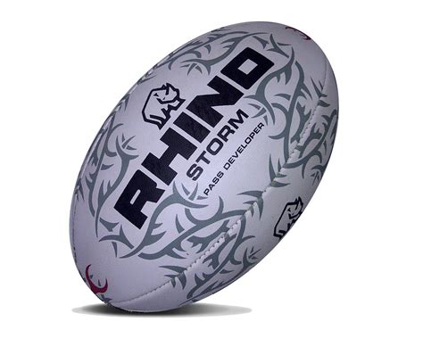 Rhino Storm Pass Developer Rugby Ball