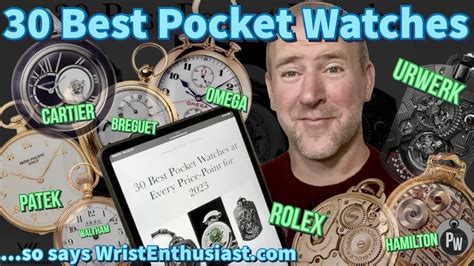 Best Pocket Watches of 2023 — Rolex Omega Patek AP Cartier Breguet ...