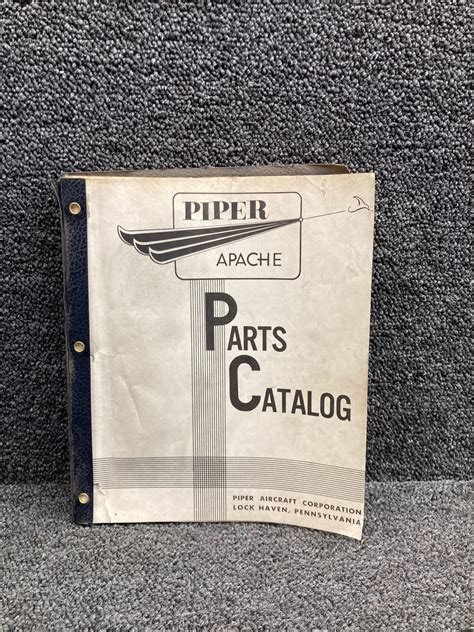 1960 Piper PA-23 Parts Catalog