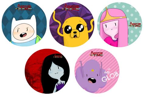 adventure time stickers! by silvershadowhdgehog on DeviantArt