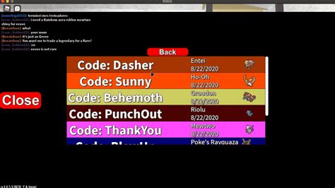 11 Working Roblox Project Pokemon Codes [March 2024] - Game Specifications