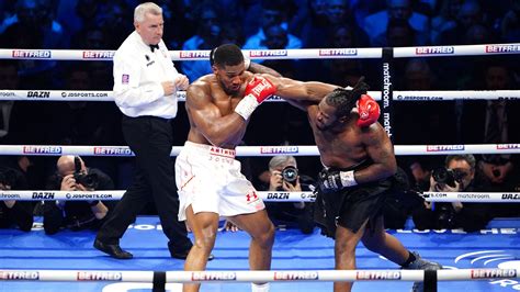 Anthony Joshua wins heavyweight fight against Jermaine Franklin - Brief ...