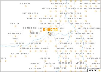 Ambato (Ecuador) map - nona.net