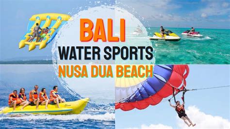 Para Sailing And Water Sports In Bali - Nusa Dua Beach || Water Sport Bali Tanjung Benoa - YouTube