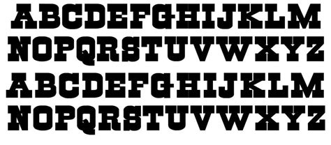 Dallas Cowboys Number Font