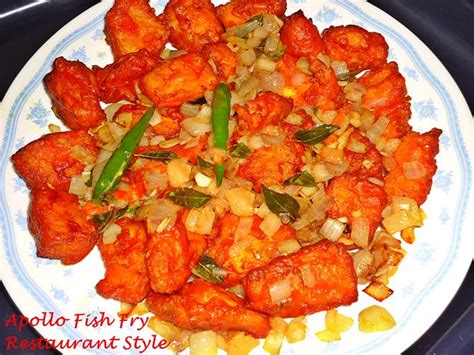 Apollo Fish Fry Recipe | How to Make Hyderabad Apollo Fish Fry