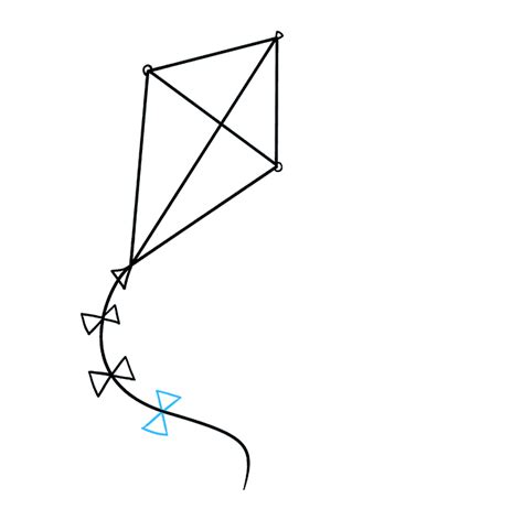 How to Draw a Kite - Really Easy Drawing Tutorial