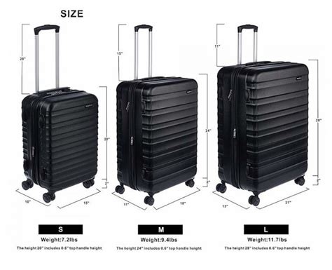 Guide to Suitcase & Luggage Sizes | Maletas