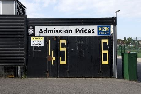 General Stadium Turnstiles Tooting Mitcham United Editorial Stock Photo - Stock Image | Shutterstock