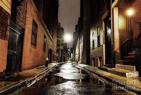 Dark Empty City Street Photograph by Denis Tangney Jr - Pixels