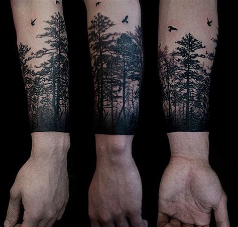 Redwood Tree Tattoo | Forest tattoos, Forearm sleeve tattoos, Forearm band tattoos