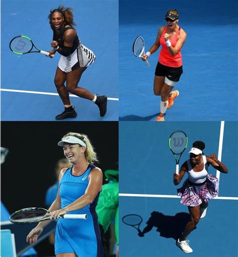 The Women of the 2017 Australian Open Singles Semifinal | TENNIS ...