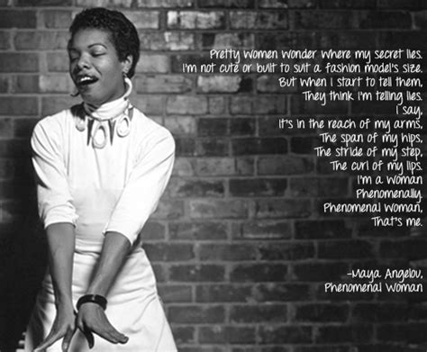 Phenomenal Woman Maya Angelou Quotes. QuotesGram