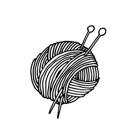 Wool Clipart Black And White