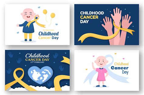 10 International Childhood Cancer Day Illustration By denayunethj ...