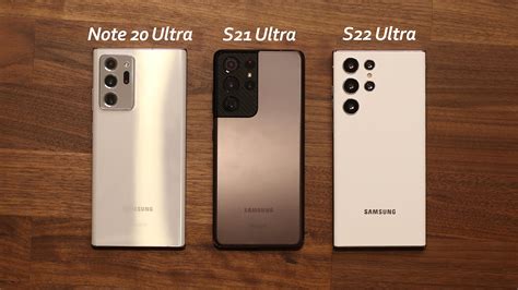 Galaxy S22 Ultra Rear View Design Gets a ‘Side by Side’ Comparison ...