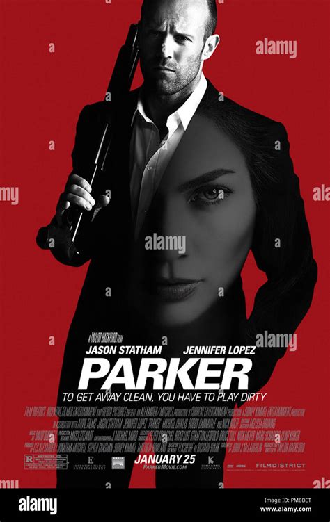 Jason Statham stars as PARKER- Poster Stock Photo - Alamy