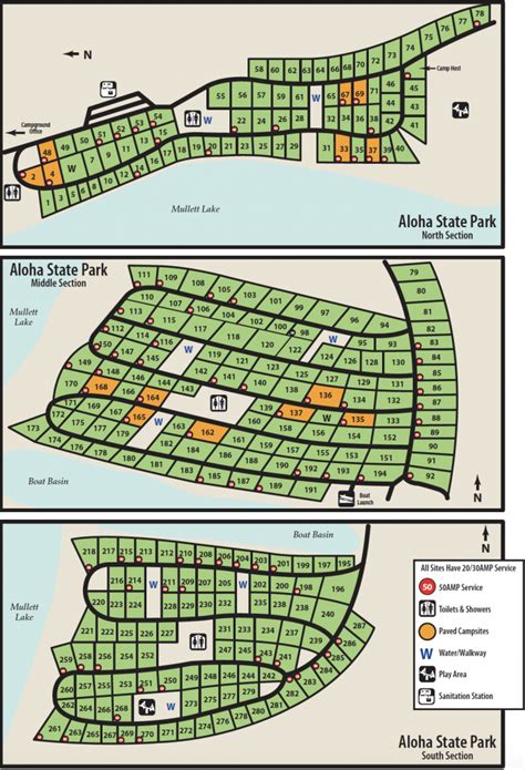 Aloha State Park Map