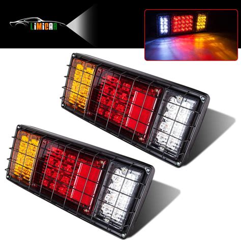 LIMICAR 40 LED Trailer Tail Lights Bar Waterproof Turn Signal Brake ...