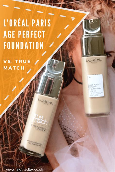 L'Oréal Paris Age Perfect Foundation Review // Talonted Lex