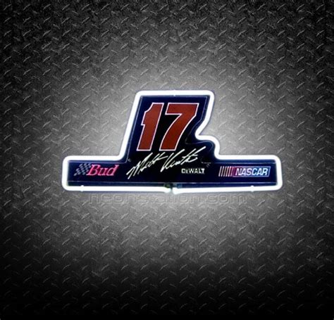 Buy Nascar 17 Matt Kenseth 3D Neon Sign Online // Neonstation