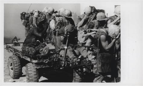 Marines Shield Themselves From a Sand Blast, 1968 | "Wind Bl… | Flickr