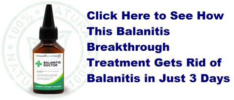 Balanitis Treatment Without Surgery? This Balanitis Treatment