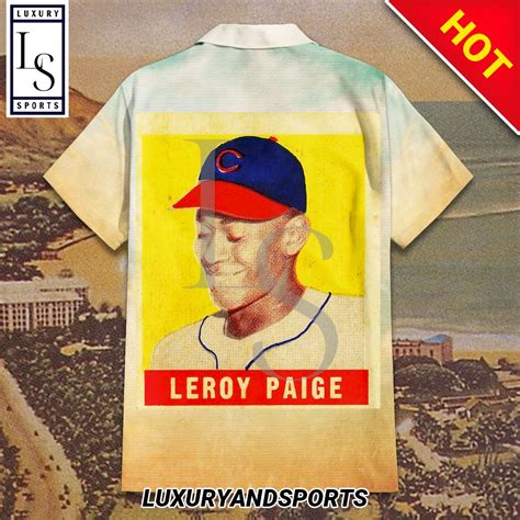 1948 Satchel Paige Rookie Card Hawaiian Shirt - HomeFavo