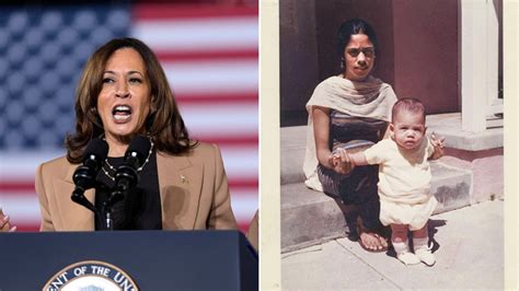 Kamala Harris honors mother Shyamala Gopalan's journey from India to ...