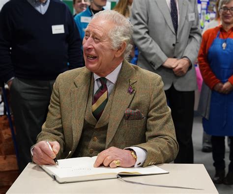 King Charles wears a dinosaur tie on his latest royal outing