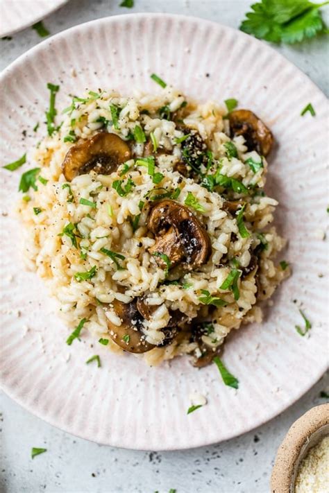 Mushroom Risotto - Skinnytaste