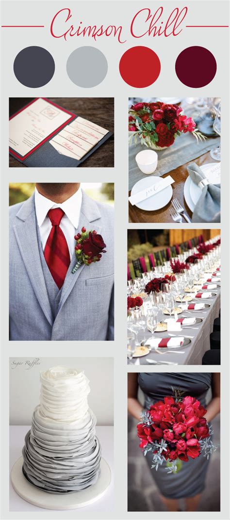 Red Color Combinations For Wedding - Decorate