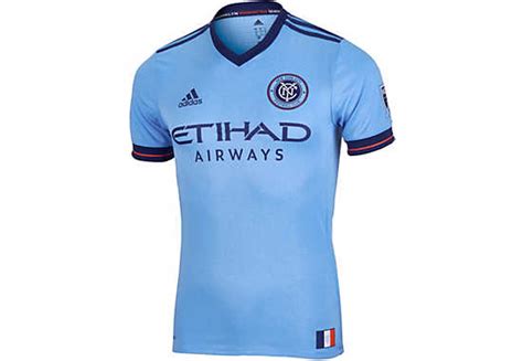 adidas NYCFC Authentic Home Jersey - 2017-18 NYCFC Soccer Jerseys