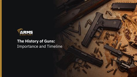 The History of Guns: Importance and Timeline - Arms Directory