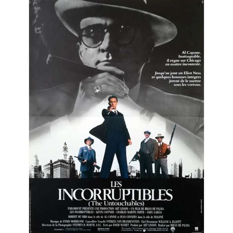 THE UNTOUCHABLES Movie Poster 15x21 in.