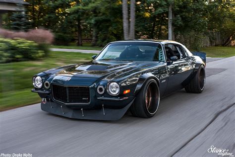 Not Your Dad's Camaro: Miro's 1970 z28 Is Built For War - Stance Is Everything