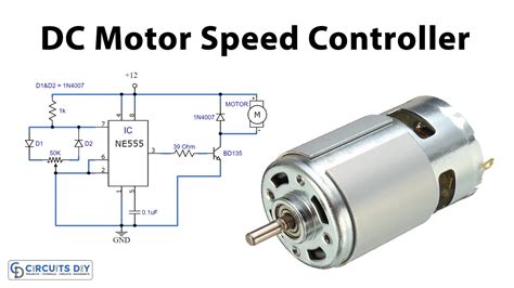 DC Motor Control PWM With 555