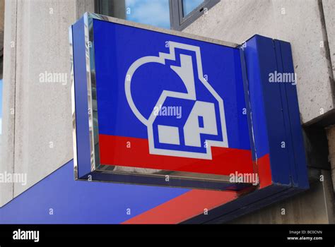 Nationwide Building Society Logo sign Stock Photo - Alamy