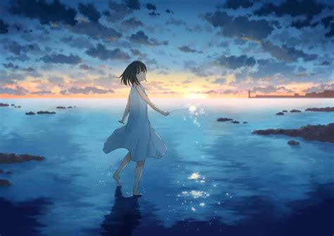 Nature Anime Girl Wallpapers - Top Free Nature Anime Girl Backgrounds ...