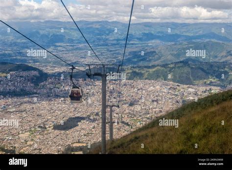 Quito cable car, Pichincha Province, Ecuador Stock Photo - Alamy