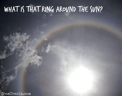 From Tracie: Ring Around The Sun