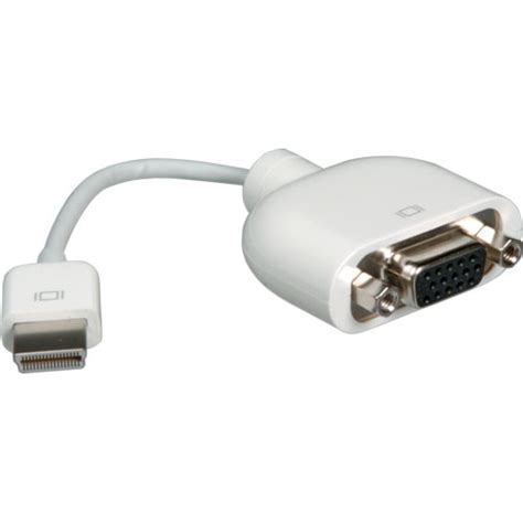 Apple Micro-DVI Male to VGA Female Video Adapter MB203G/A B&H