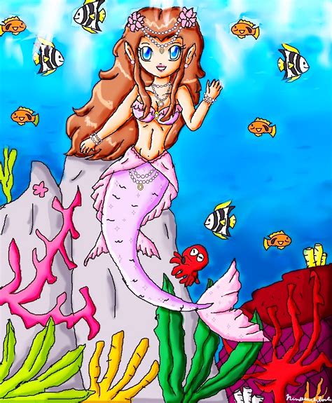 mermaid zelda by GoddessPrincessLulu on DeviantArt