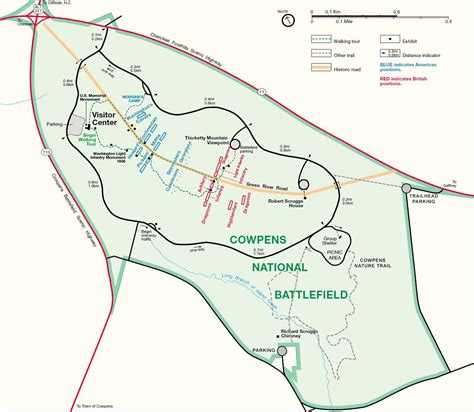 Cowpens National Battlefield | PARK MAP