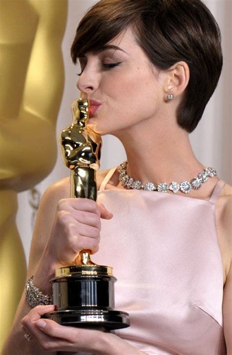 The Oscars | Anne hathaway, Oscar winners, Anne hathaway oscar