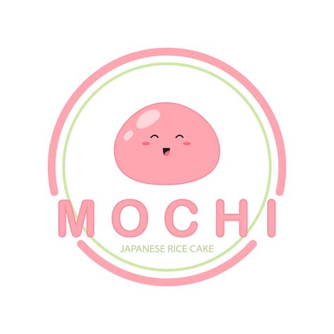 Mochi character design. mochi logo. Japanese sweets by Maryna on Dribbble