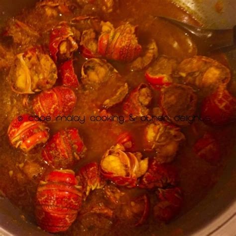 Crayfish Curry | Cape Malay Cooking & Other Delights - Salwaa Smith