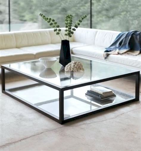 Nice 48 Fascinating Rectangular Glass Coffee Tables Ideas. More at ...