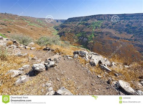 Nature Reserve Located in the Golan Heights Stock Photo - Image of ...