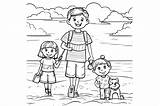 Summer Vacation Coloring Page For Kids Graphic By MyCreativeLife  sketch template